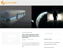 Tablet Screenshot of bitcoinlightning.com